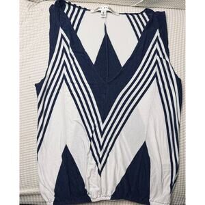 Max Studio Synched Waist Tank top Size Small